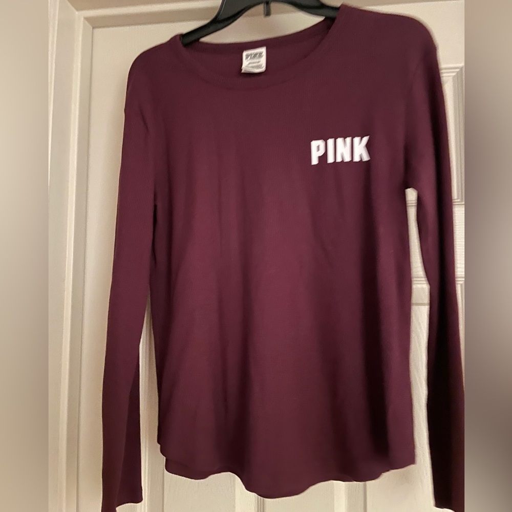 Burgundy PINK Long Sleeve